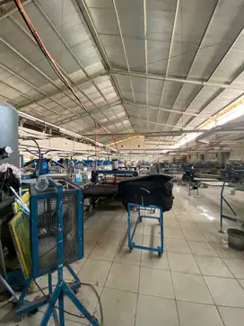 DiJual gudang Bandara, lb 5800m2 , lt 4000m2 . Harga 2M nego