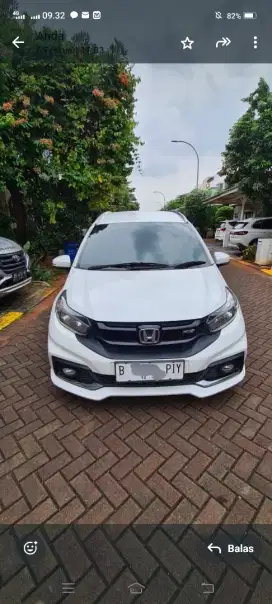Honda Mobilio facelift RS AT terawat putih metalik tangan pertama
