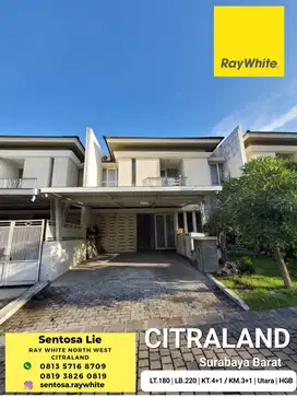 Rumah Woodland Citraland SEMI Furnish + Garasi 3  TerLUAS - TerMURAH