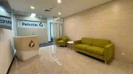 SEWA KANTOR DI JAKARTA SELATAN TB SIMATUPANG 500M2 FURNISHED 190K NEGO