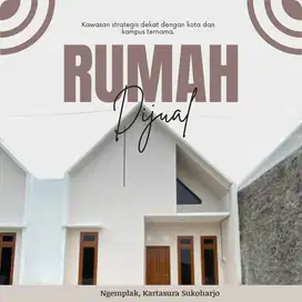 RUMAH SCANDINAVIAN STRATEGIS DI KARTASURA DEKAT KAMPUS UMS