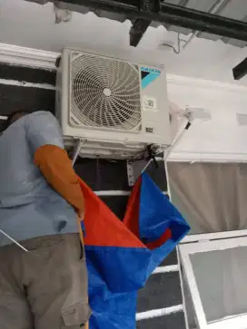 Jasa tukang service AC tidak dingin bongkar pasang AC