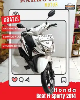 HONDA BEAT FI SPORTY TAHUN 2014 Rendi