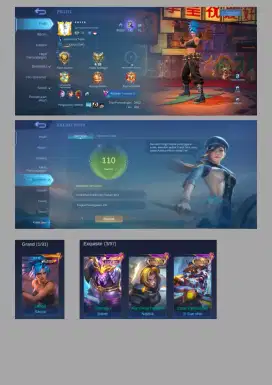 Jual Akun Mobile Legend Kolektor Ternama