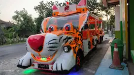 Kereta Mini Karakter Singa Single Gerbong