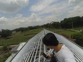 Bongkar Renovasi Atap Dgn Baja Ringan BIMA TRUSS Paling MURAH