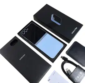 Samsung Z Flip 6 SEIN 8/256 Blue Fullset Garansi Aktif Mulus not ultra