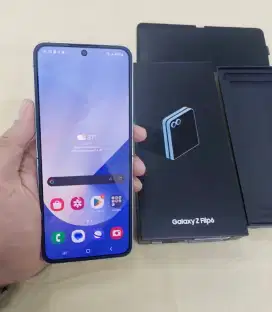 Samsung Z Flip 6 SEIN 8/256 Blue Fullset Garansi Aktif Mulus not ultra
