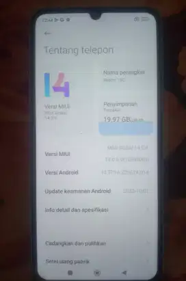 Xiaomi redmi 13 ram 8/256 nominus