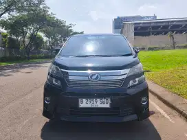 Vellfire ZG 2.4 Audioles 2014