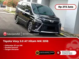 [ SUNROOF ] Toyota Voxy 2.0 AT Hitam NIK 2018/2019