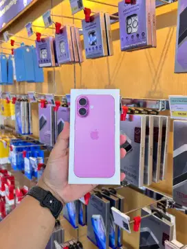 KREDIT IPHONE 16 PROMO BUNGA 0% GRATIS 2X CICILAN GARANSI IBOX