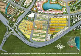 Dijual Kavling Komersial PIK 2 1600m2 Row Boulevard Utama 35Jt/Meter