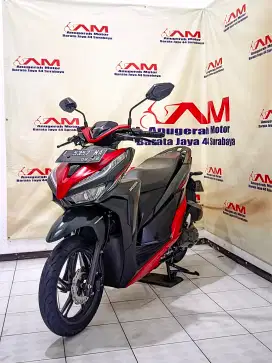 Ready Honda Vario 150 keyless Tahun 2021 warna hitam Merah