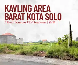 Tanah Solo Barat SHM Strategis, Lingkungan Bertumbuh