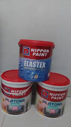 Cat tembok nippon platone dan nippon elastex