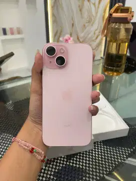 jual iphone 15 pink, 128GB