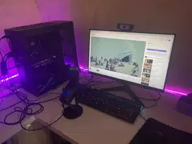 Dijual PC Gaming Ryzen 5 2600 RTX 2060 6GB rata Kanan