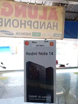 Xiaomi Redmi Note 14 BARU 8 / 256