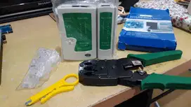 network cable tester & Tang Crimping Tools set