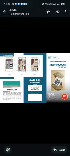 Rumah Di Tengah Kota  mulai 800 jt, Mobil Masuk SHM, IMB bisa KPR, .