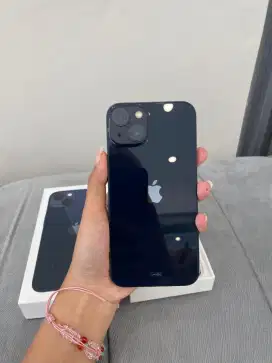 jual iphone 13, Midnight 128GB Second IBOX
