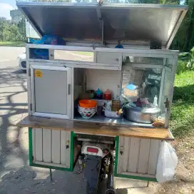 Gerobak bakso motor
