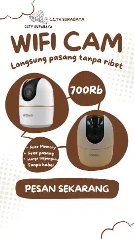 PROMO CCTV TANPA KABEL