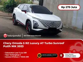 [ LOW KM 7RB ] Chery Omoda 5 RZ Luxury AT Turbo Putih 2023/2024