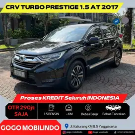 [Dp30jt] CRV Turbo Prestige Matic 2017 Plat AB Panoramic Bisa Kredit