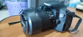 KAMERA DSLR CANON 700D + LENSA KIT 18-55MM