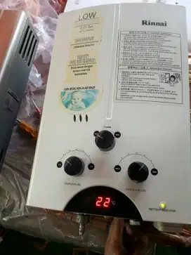 Water heater gas bekas