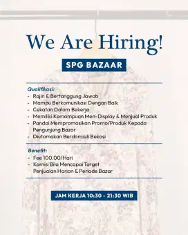 SPG EVENT BAZAR