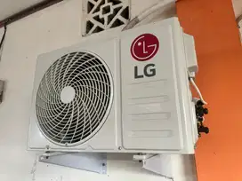 DIJUAL AC BEKAS MEREK LG 1/2 PK PEMAKAIAN 1,5 tahun