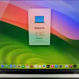 Macbook M1 Pro 14 Inch Ram 16 Ssd 512 lengkap full set like Silver