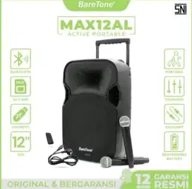 Speaker Portable Bluetooth Baretone MAX12AL 12 Inch Batere 3 AH