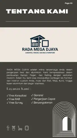 Kontraktor Minimalis dan Fabrikasi Metal