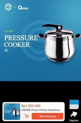 Panci Presto Oxone 8L