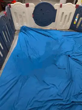 Pagar Bayi preloved Kisubo warna biru
