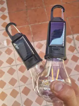 Lampu Camping Outdoor Solar Panel