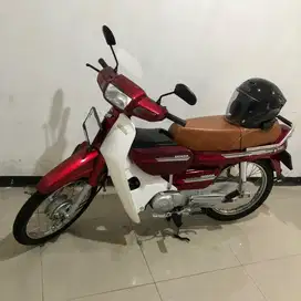 Honda Astrea Grand Sabit 1995 Merah Red Candy Motor Bebek Retro