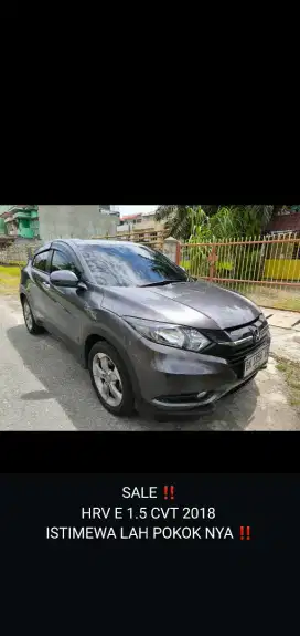 Honda HRV E CVT 2018 A/T