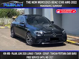 BUNGA=4.5% GENAP KM=4RB PAJAK=JUNI-2026 MERCEDES BENZ E300 AMG 2022