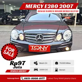 Mercy E280 7G-tronik 3.0 AT 2007 Hitam
