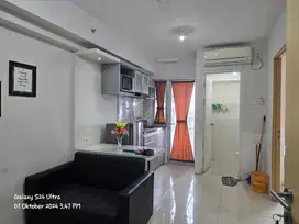 Sewa apart educity,2bed room furnish dekat PCM mall