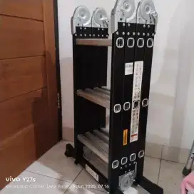 Dijual Tangga lipat aluminium 3 mtr
