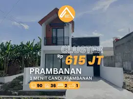 Rumah Cluster 1 Meni Candi Prambanan Akses Mudah