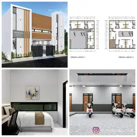 rumah kost ekleluaif proses bangun 16 kamar tidur jln kaliurang Km 7,6