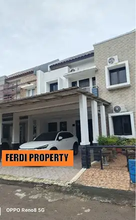 Dijual Rumah Cantik SHM Furnished di Raffles Hills Cibubur Harga Murah