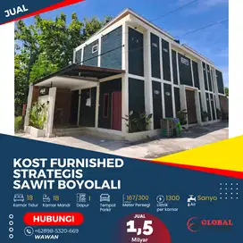 Dijual Kost Eksklusif & Prestisius Lokasi Strategis, Fasilitas Lengkap